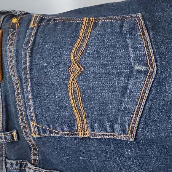 Lucky Brand 6 / 28 Charlie Capri Jeans Summer Spring Casual Dark Wash - Picture 7 of 10